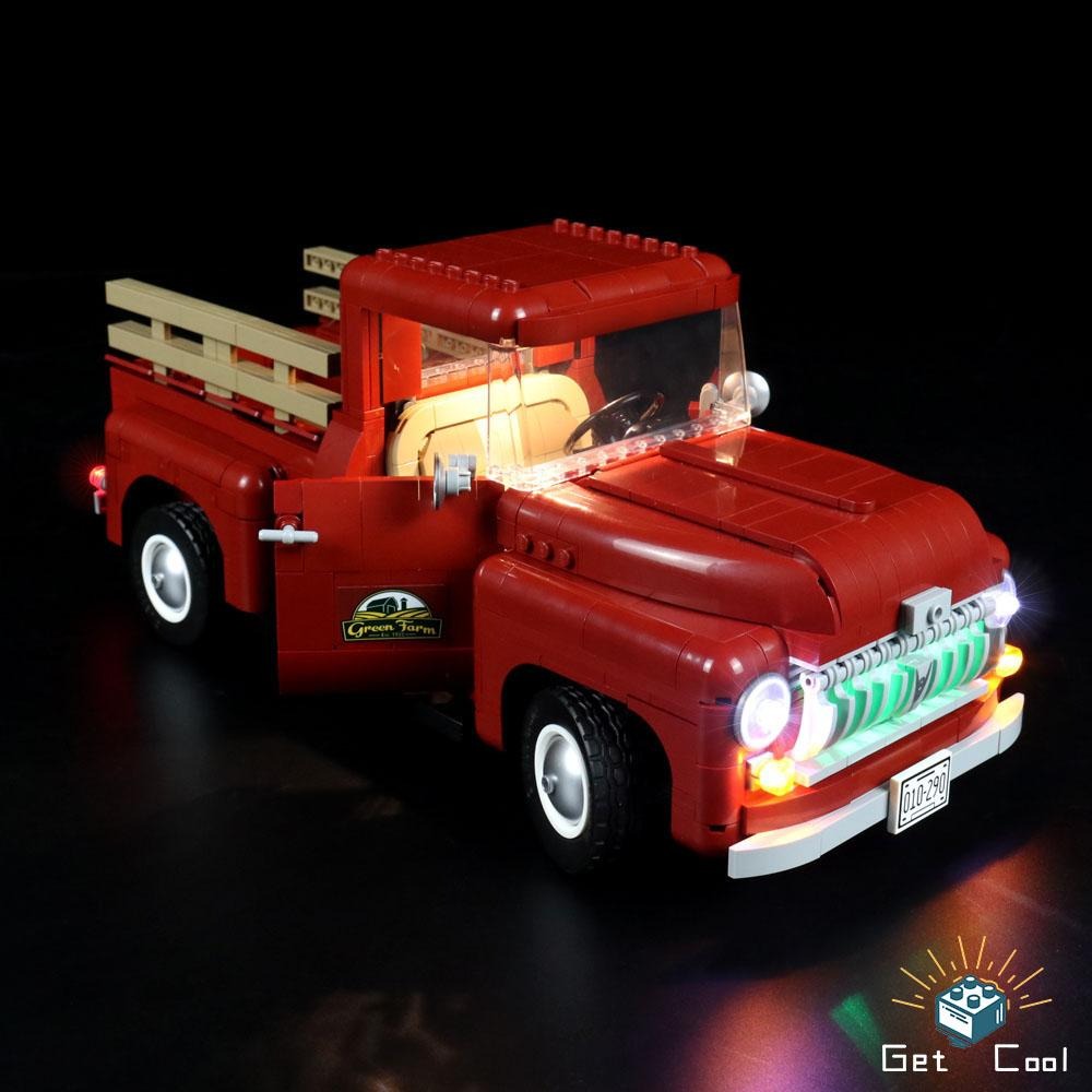 [給酷創意] 10290 皮卡車 LED燈光套件-細節圖4