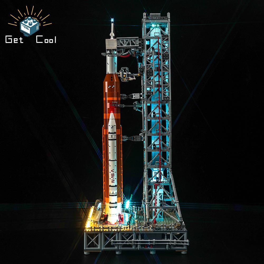 [給酷創意] 10341 NASA 阿提米斯太空發射系統 火箭 LED燈光套件-細節圖3