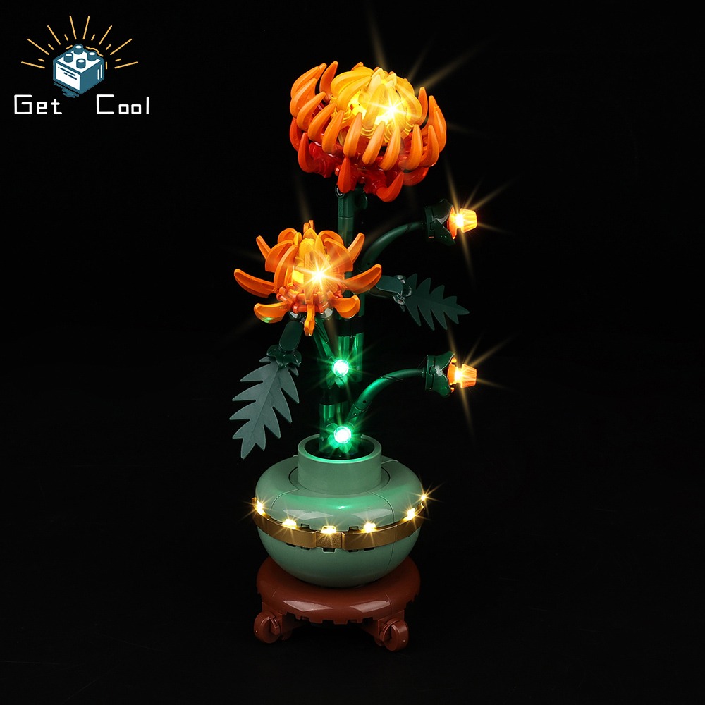 [給酷創意] 10368 菊花 LED燈光套件-細節圖5