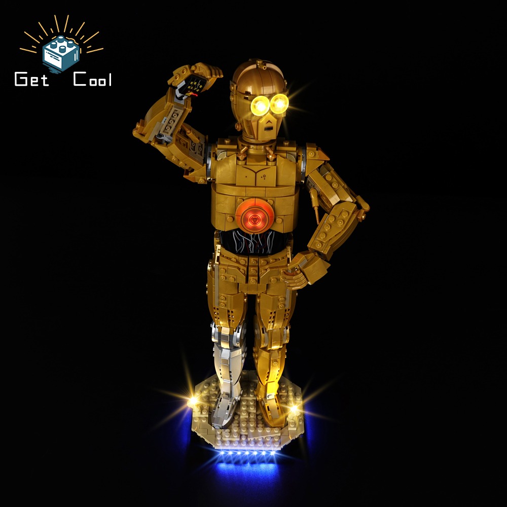 [給酷創意] 75398 C-3PO LED燈光套件-細節圖2
