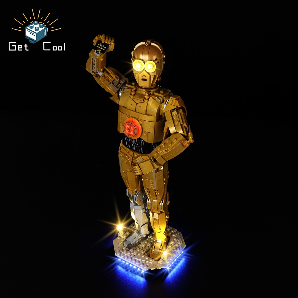[給酷創意] 75398 C-3PO LED燈光套件-細節圖3