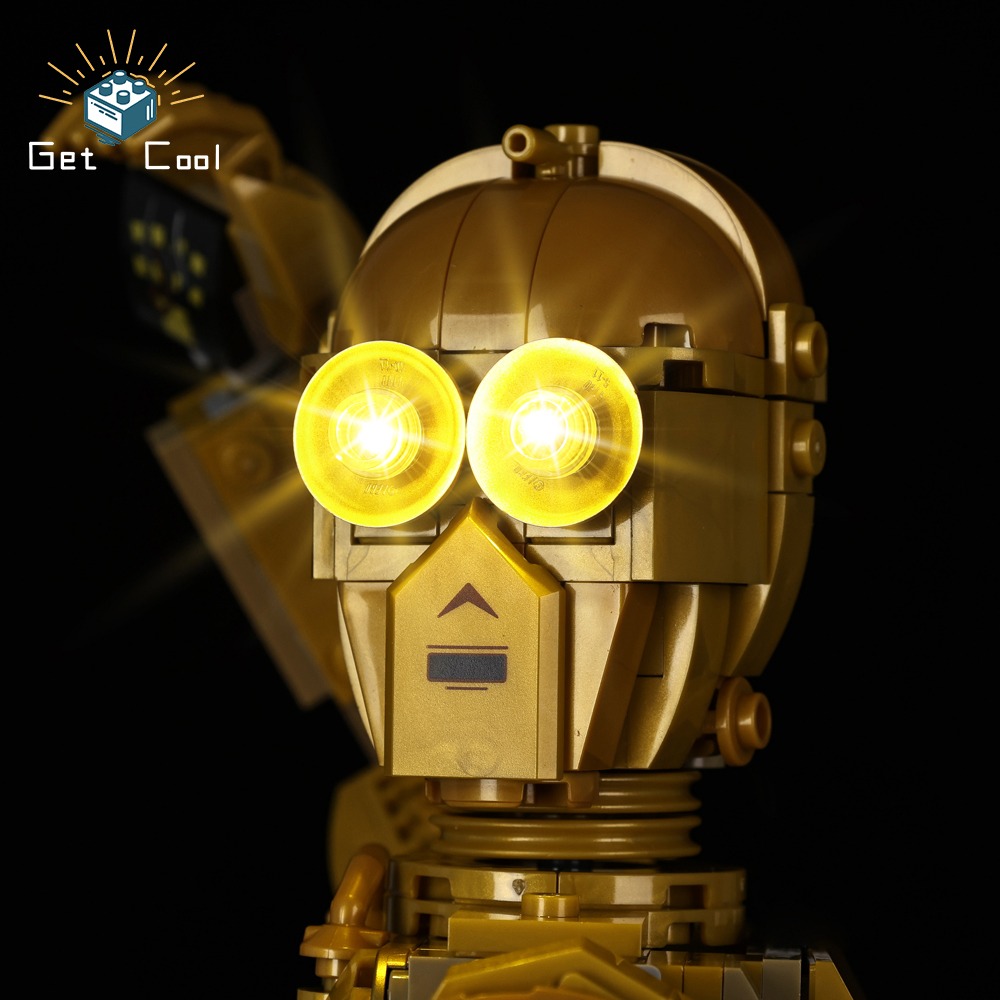 [給酷創意] 75398 C-3PO LED燈光套件-細節圖5
