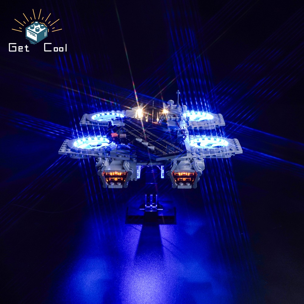 [給酷創意] 76295 復仇者聯盟飛行航母 The Avengers Helicarrier LED燈光套件-細節圖2