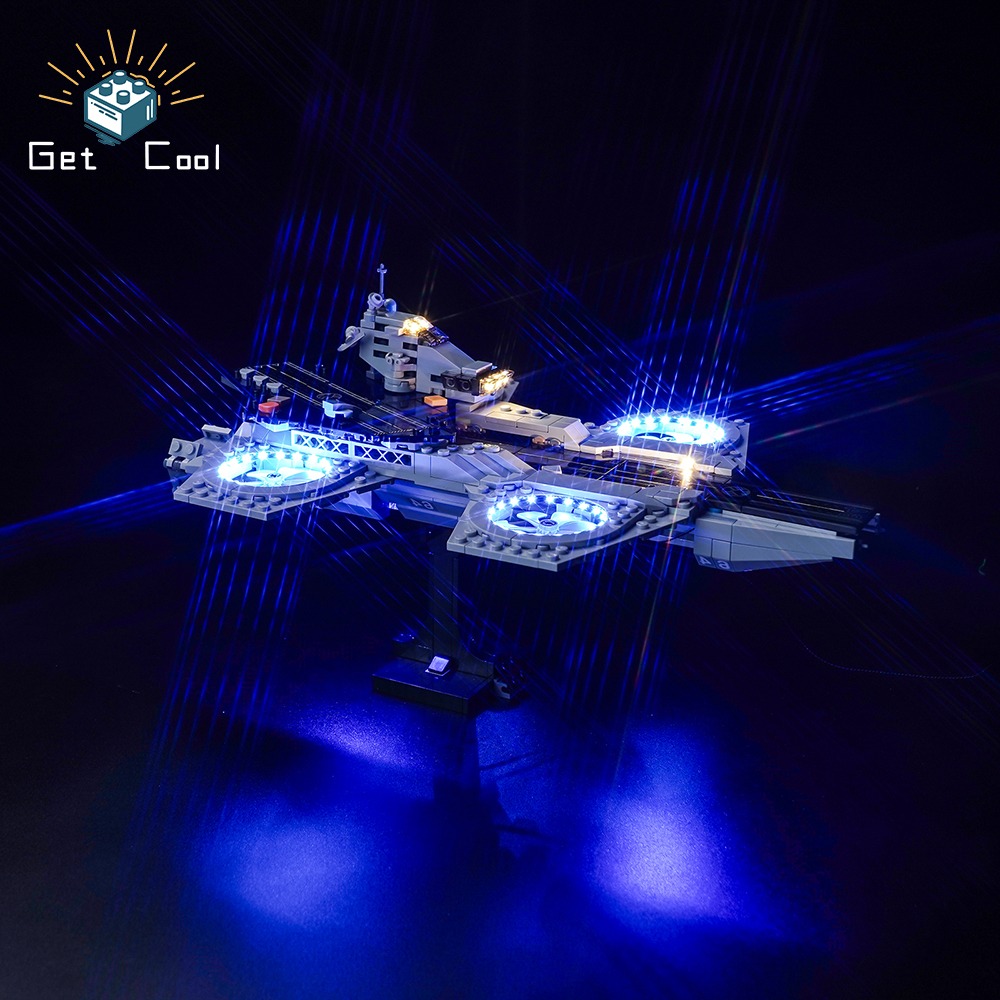 [給酷創意] 76295 復仇者聯盟飛行航母 The Avengers Helicarrier LED燈光套件-細節圖3