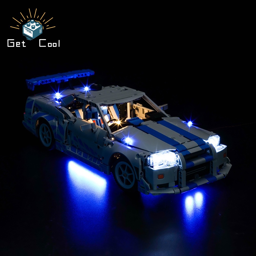 [給酷創意] 42210 2 Fast 2 Furious Nissan Skyline GT-R  LED燈光套件-細節圖2
