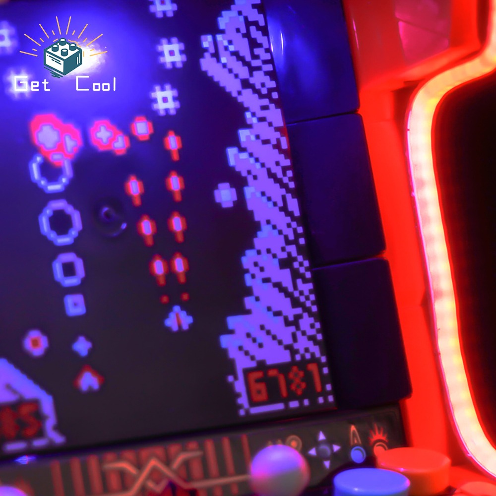 [給酷創意] 40805 遊戲機台 Arcade Machine LED燈光套件-細節圖5