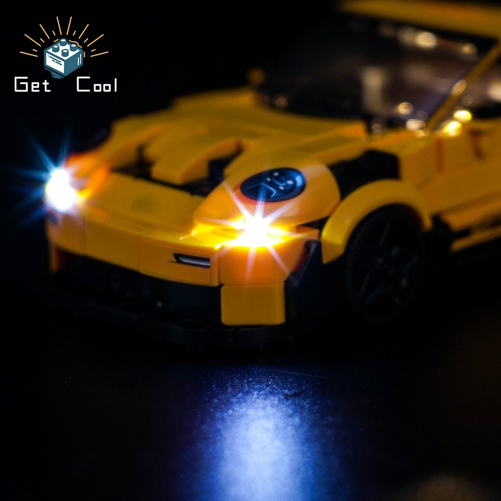 [給酷創意] 77239 Porsche 911 GT3 RS LED燈光套件-細節圖3