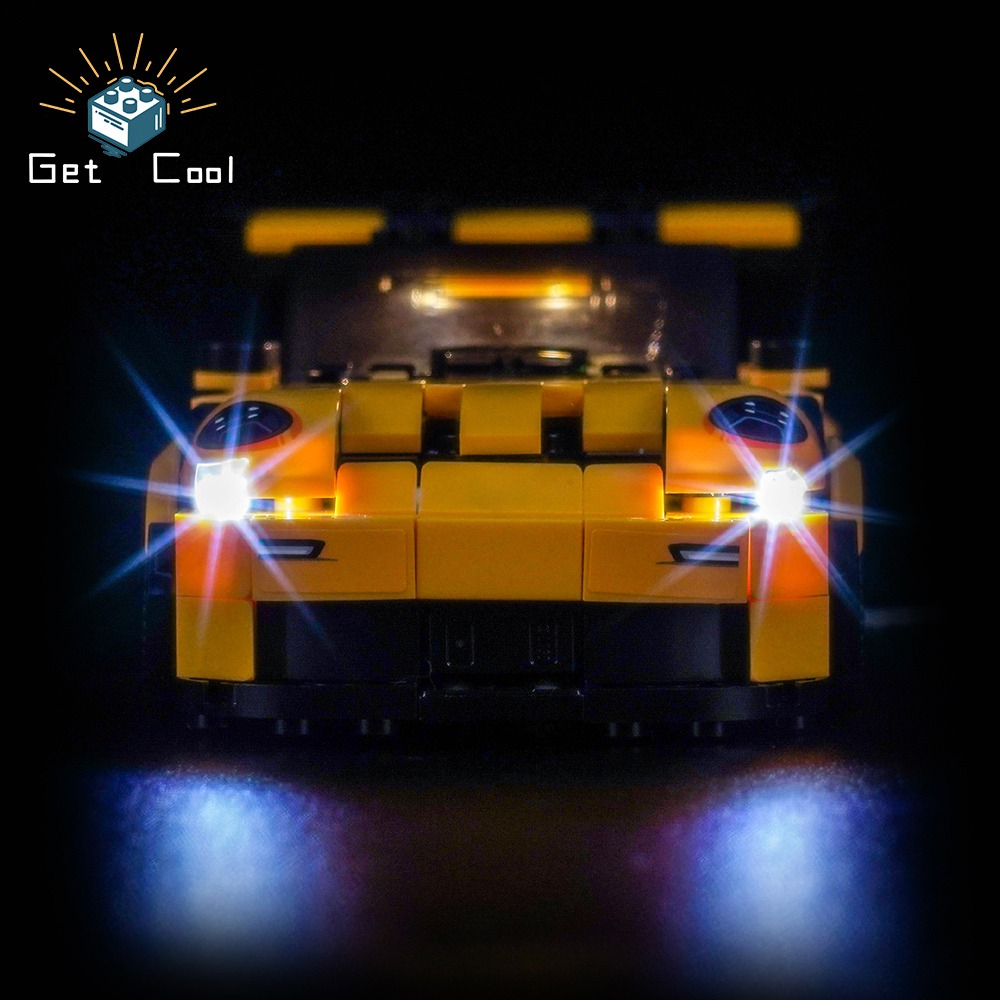 [給酷創意] 77239 Porsche 911 GT3 RS LED燈光套件-細節圖6