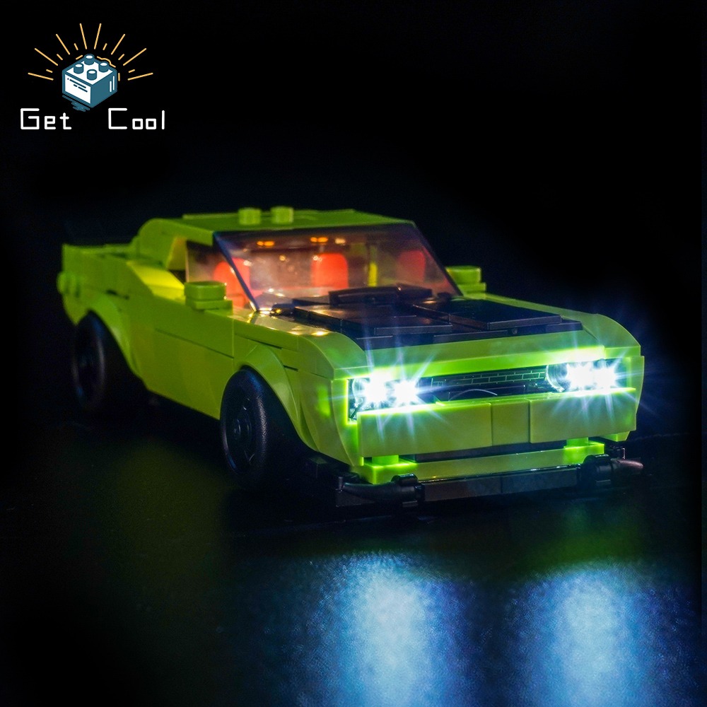 [給酷創意] 77237 道奇 Dodge Challenger SRT Hellcat LED燈光套件-細節圖2