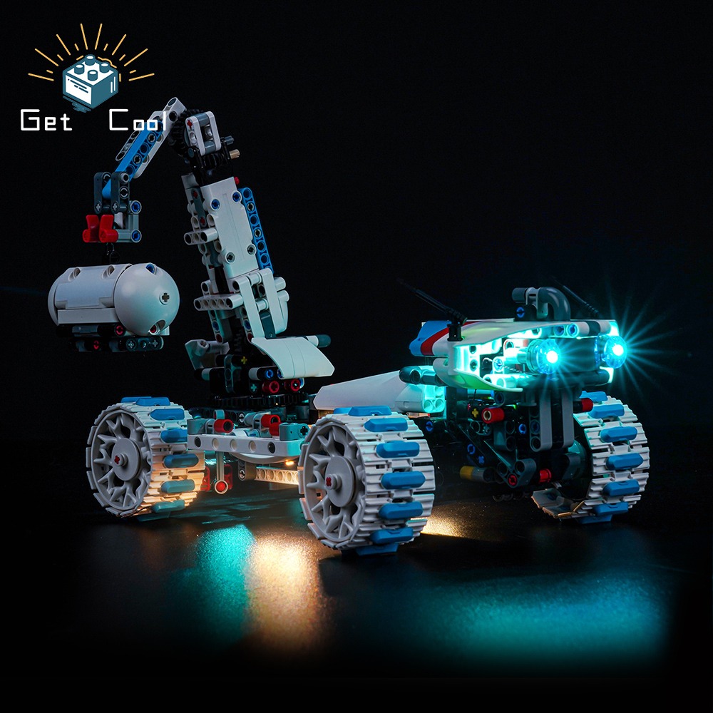 [給酷創意] 42211 月球車太空載具 Lunar Outpost  LED燈光套件-細節圖2