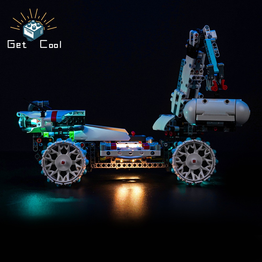 [給酷創意] 42211 月球車太空載具 Lunar Outpost  LED燈光套件-細節圖3