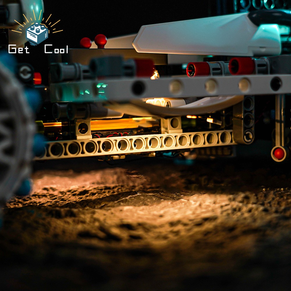 [給酷創意] 42211 月球車太空載具 Lunar Outpost  LED燈光套件-細節圖4