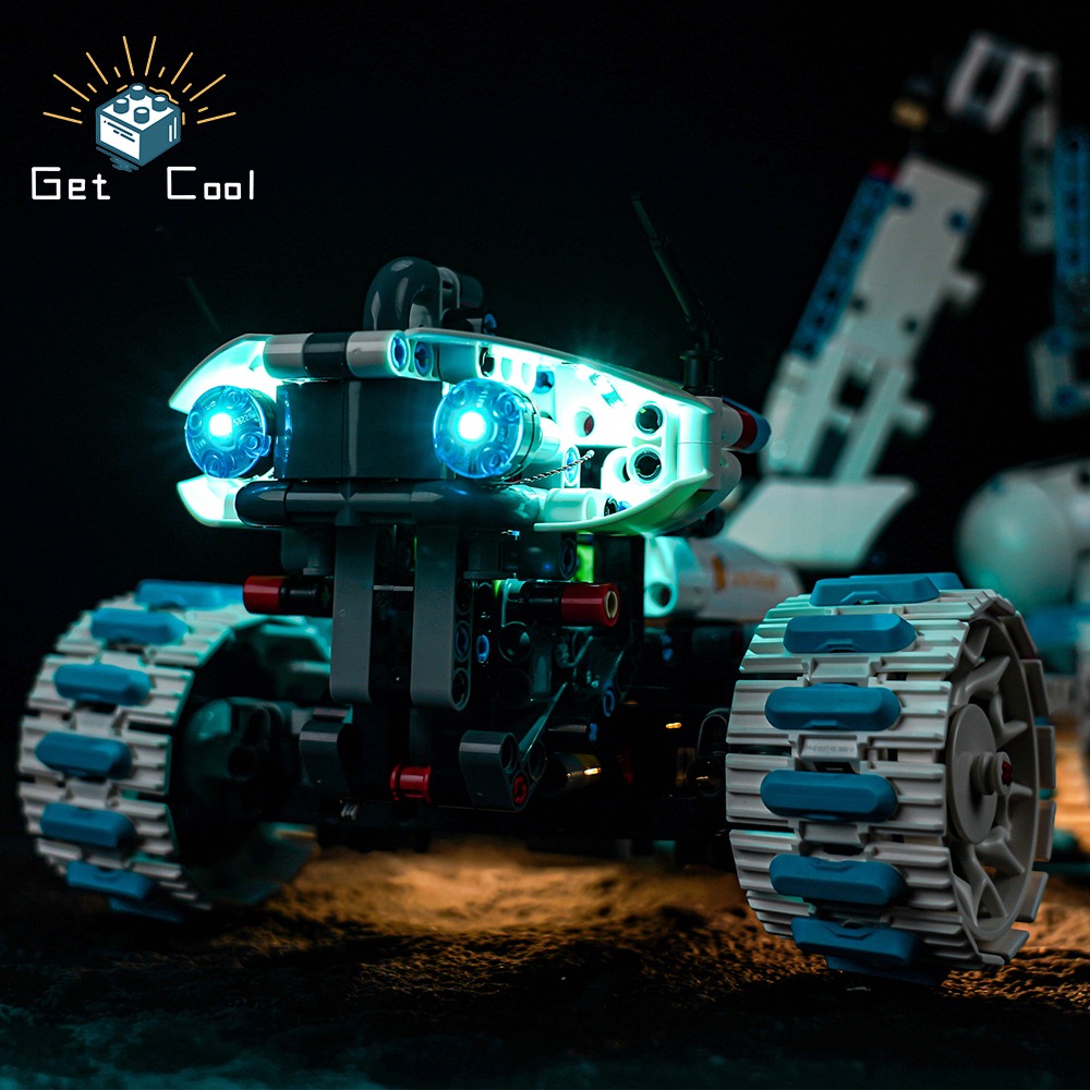 [給酷創意] 42211 月球車太空載具 Lunar Outpost  LED燈光套件-細節圖5
