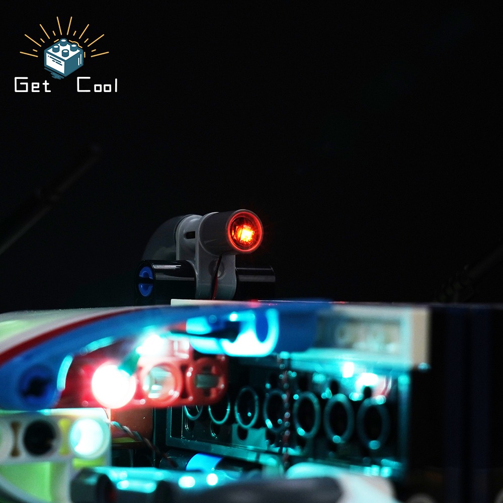 [給酷創意] 42211 月球車太空載具 Lunar Outpost  LED燈光套件-細節圖6