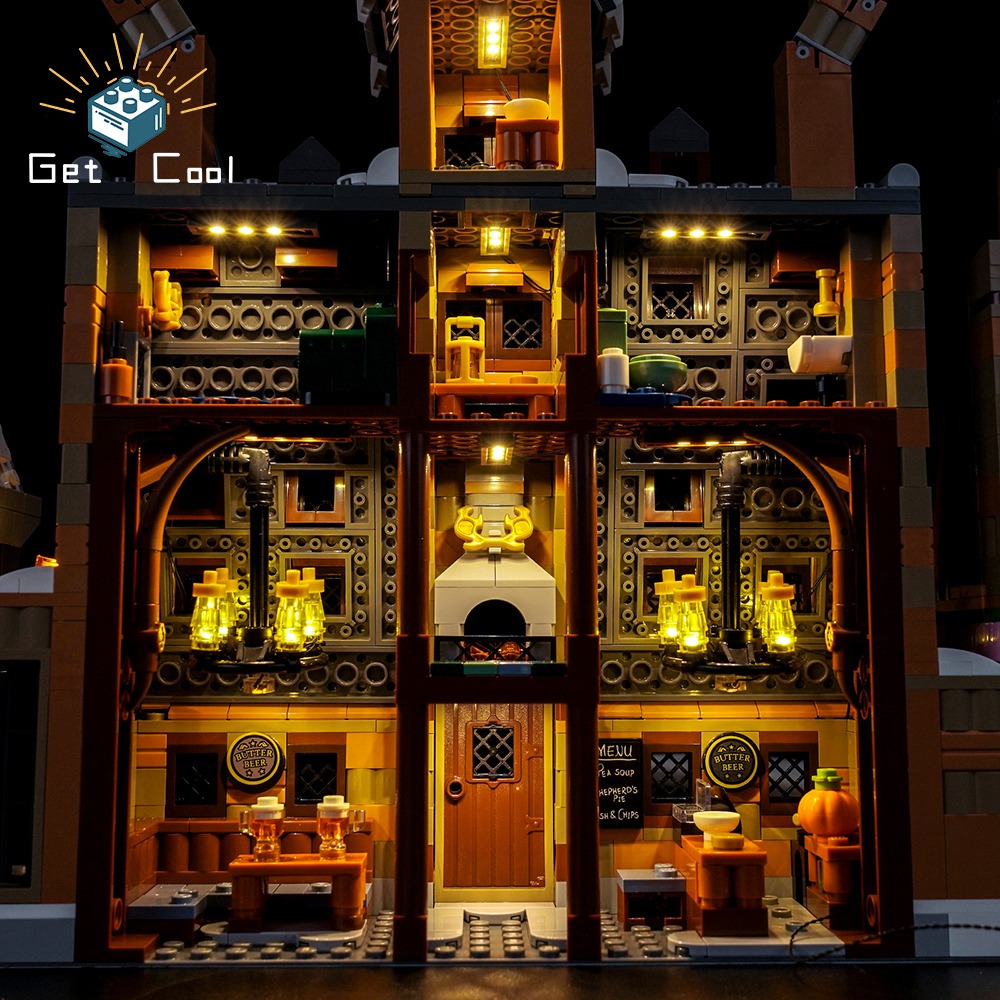 [給酷創意] 76457 活米村-典藏版 Hogsmeade Village LED燈光套件-細節圖5