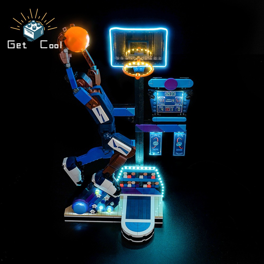 [給酷創意] 43010 Nike Slam Dunk LED燈光套件-細節圖2