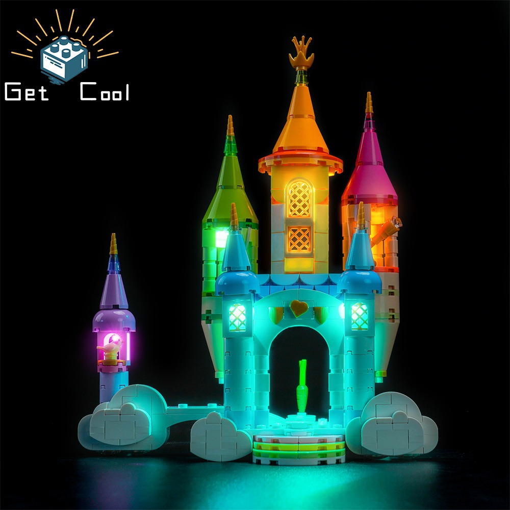 [給酷創意] 31175 獨角獸城堡 Unicorn Castle LED燈光套件-細節圖4