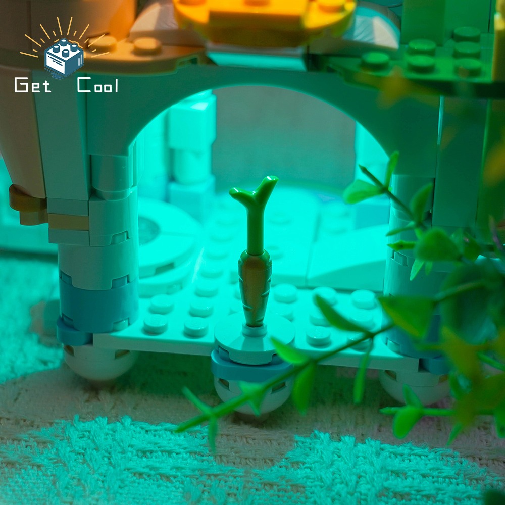 [給酷創意] 31175 獨角獸城堡 Unicorn Castle LED燈光套件-細節圖5