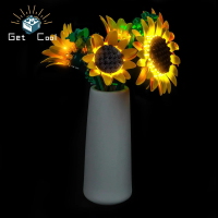 [給酷創意] 11502 向日葵 Sunflower Bouquet LED燈光套件
