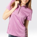 台灣山力士 夏季女機能服 吸濕排汗 速乾 涼T 涼感衣 排汗衫 運動上衣襯衫 短袖 短T #SP207(粉紅.淺紫)-規格圖9