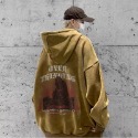 𝟒𝟐 𝐒𝐇𝐎𝐏 𝐬𝐭𝐮𝐝𝐢𝐨 | 歐美高街美式復古水洗做舊vibe死神的凝視重磅連帽衛衣-規格圖6