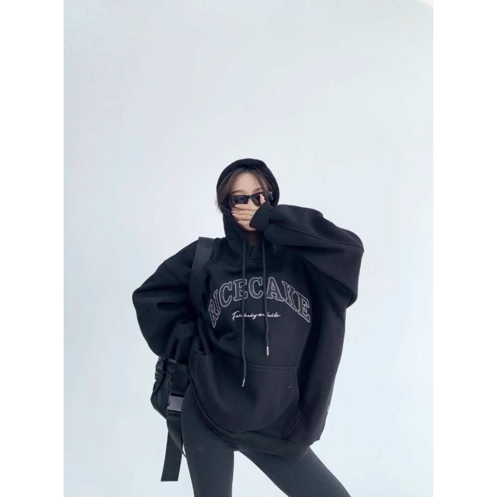 𝟒𝟐 𝐒𝐇𝐎𝐏 𝐬𝐭𝐮𝐝𝐢𝐨 | 美式質感英字重磅連帽上衣 帽T 美拉德 長袖上衣-細節圖6