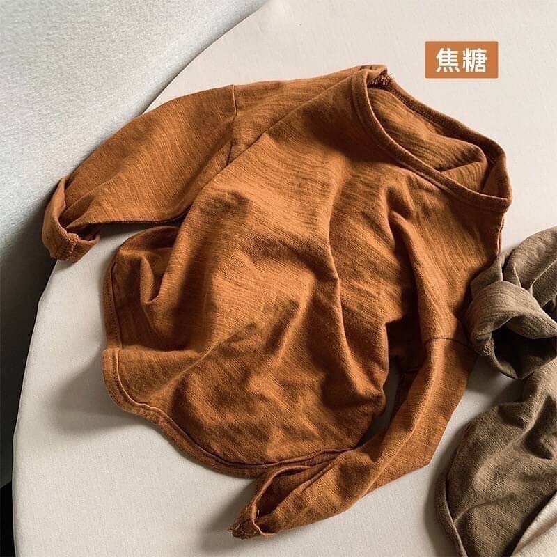 韓系竹節棉包邊純色𝗧-細節圖3