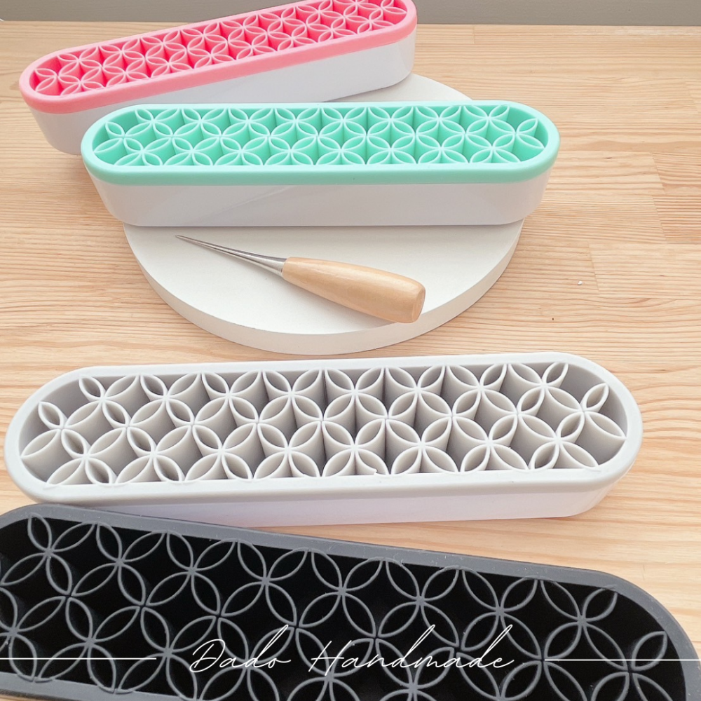 【手作材料】 矽膠縫紉工具收納盒  ▎筆筒 紗剪 錐子 縫紉 美甲 刷具 手作 多功能整理盒-細節圖7