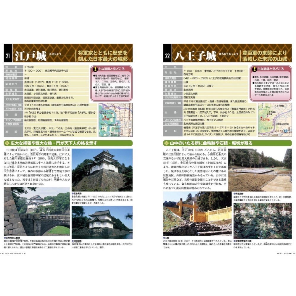 首頁免運券 現貨（官方）日本100名城 集章冊 集章本 百名城-細節圖5