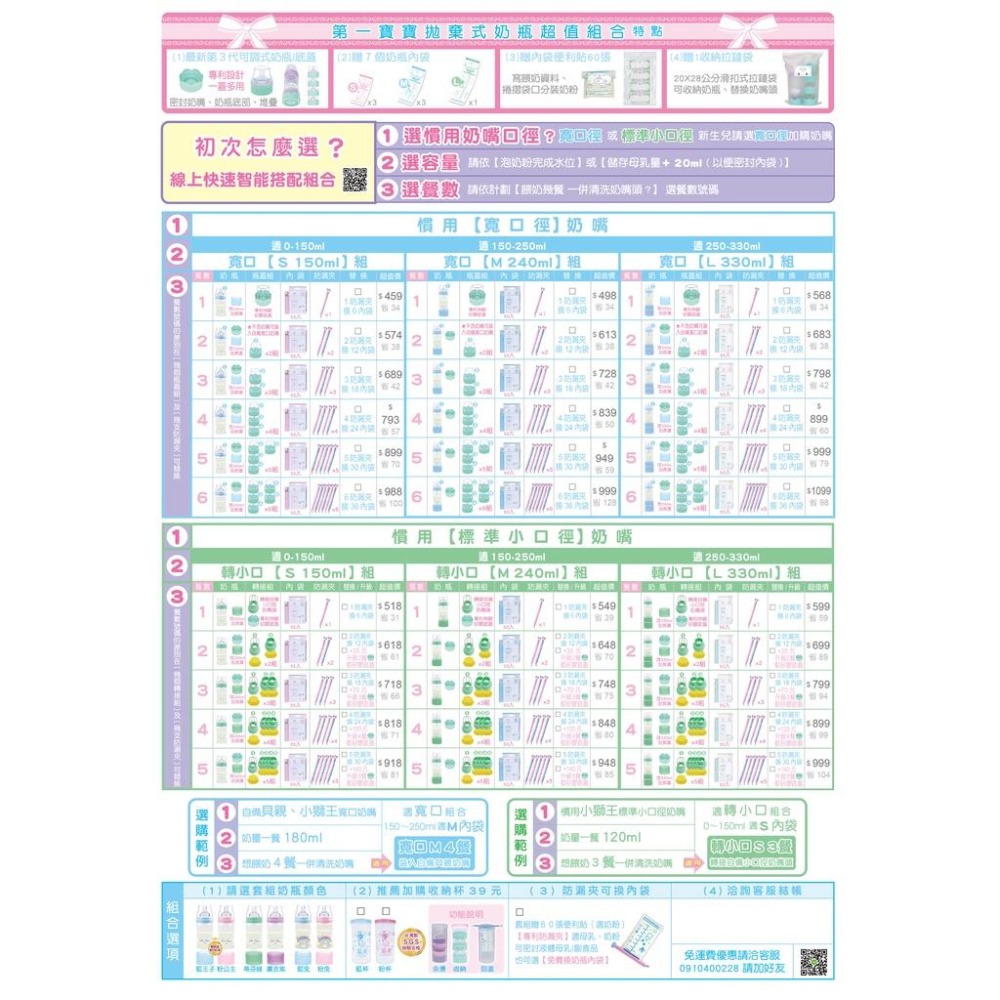 FB第一寶寶拋棄式奶瓶💖【全部商品訂購單】👍快速下單總金額台北市現貨儲存母乳袋外出旅行一次性奶粉袋免洗奶瓶可裝貝親小獅王-細節圖4