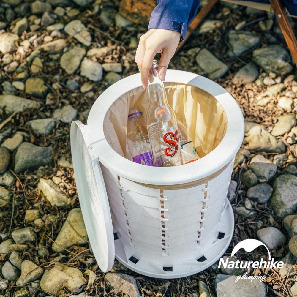 台灣現貨 NH挪客 Naturehike ✨登山露營戶外折疊 坐便器 象牙白-細節圖2