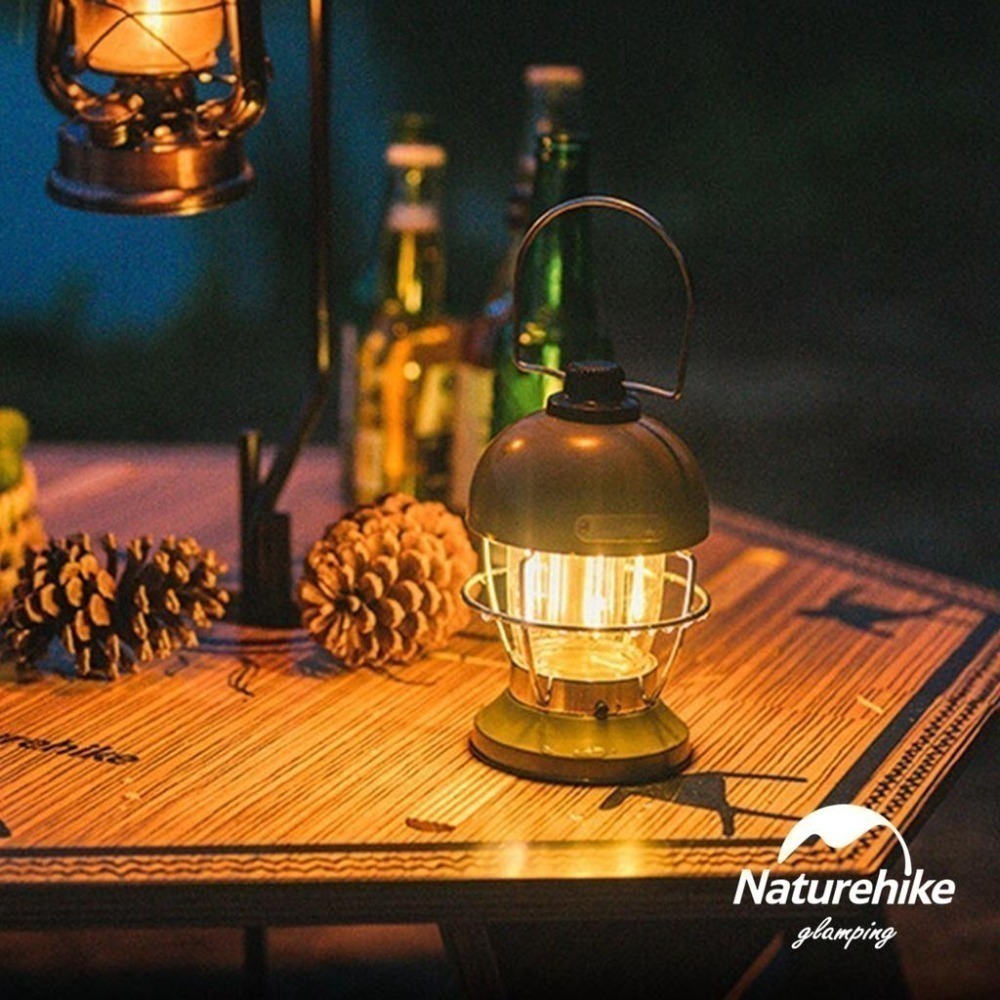 台灣現貨 NH挪客 Naturehike✨蘑菇露營燈 營地燈 灰綠色/黑色-細節圖2