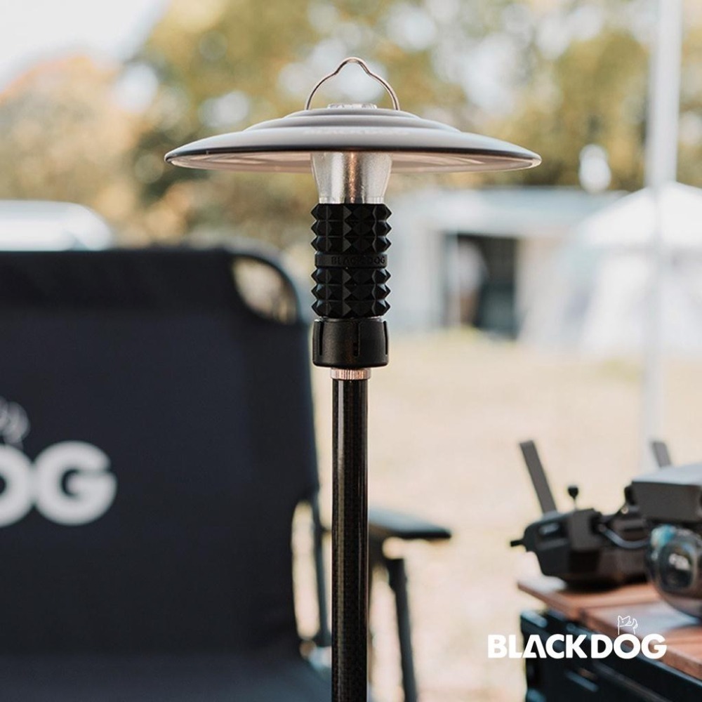台灣現貨 Blackdog✨黑狗 LED磁吸式手電筒 露營燈 USB充電手電筒 燈罩/止滑套/三腳架 附配件組-細節圖2