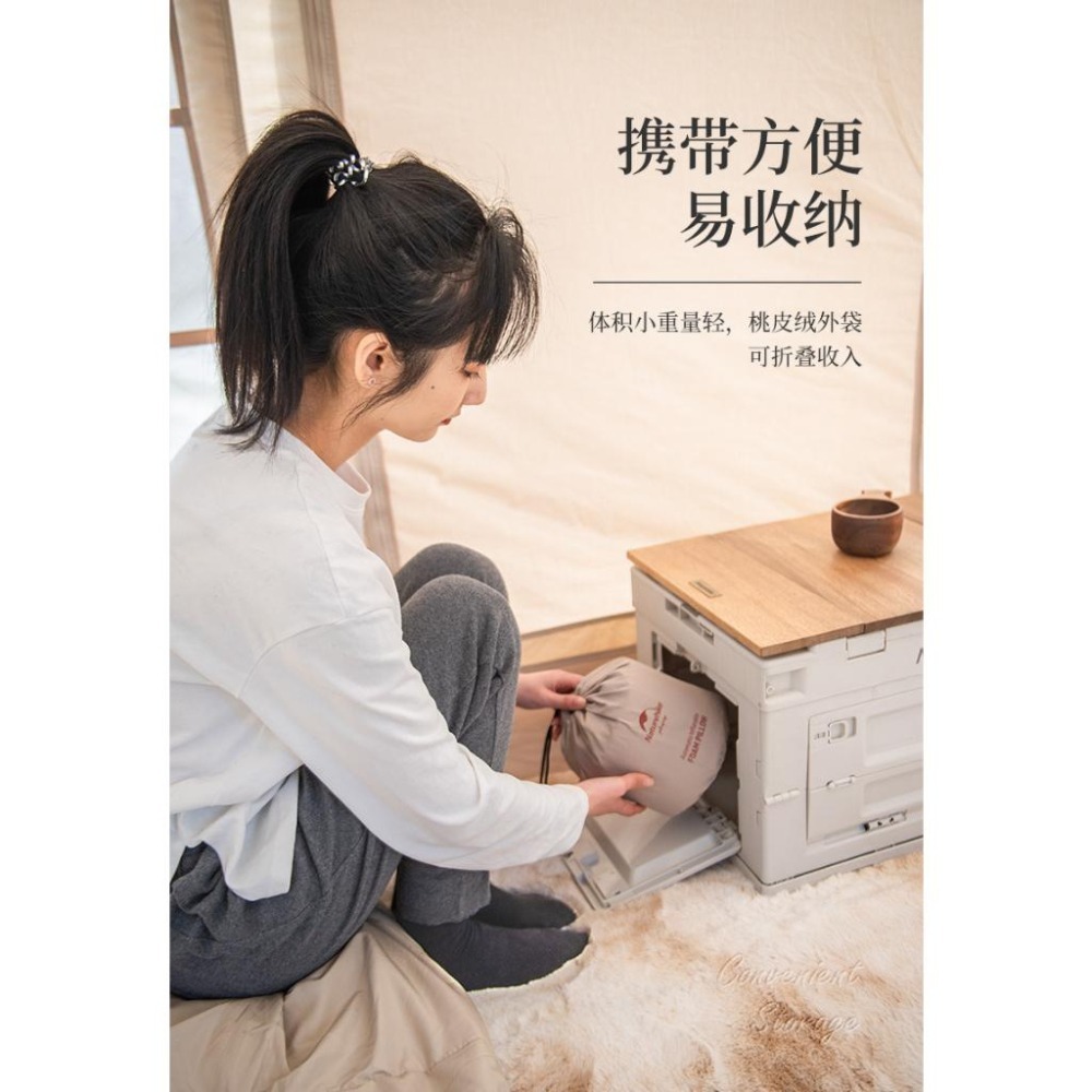 台灣現貨 NH挪客 Naturehike 3D舒適✨海綿自動充氣枕 杏黃色-細節圖4