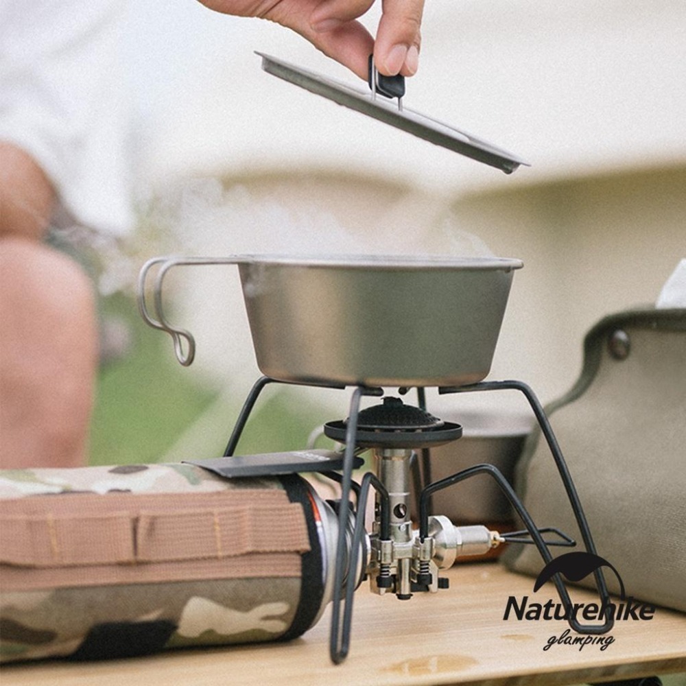 台灣現貨 NH挪客 Naturehike 樂風✨可懸掛附蓋鈦碗 350ml/520ml-細節圖2