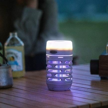 台灣現貨 NH挪客 Naturehike 星掠✨充電式 戶外滅蚊燈 營地燈照明捕蚊燈露營燈 森林綠/砂岩色-細節圖4