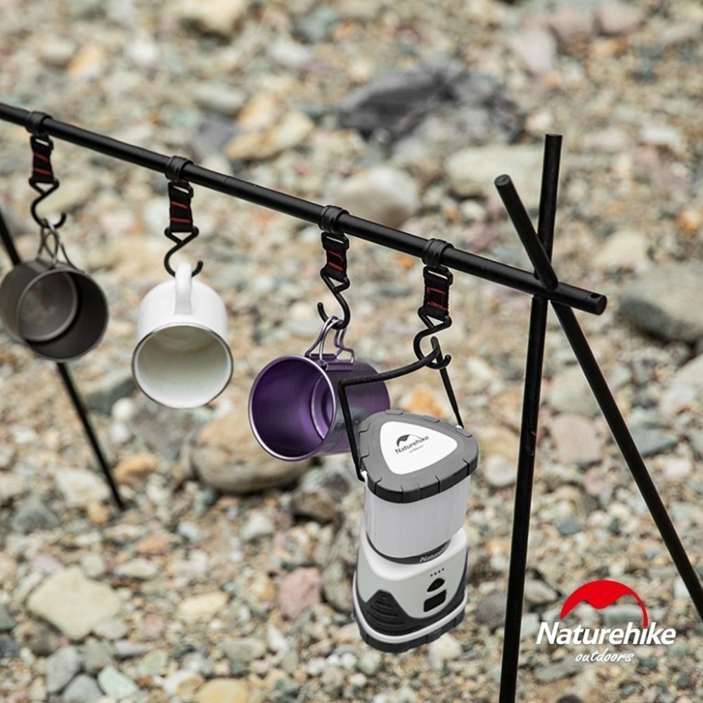 台灣現貨 NH挪客 Naturehike 晨毅✨外露營輕便三角置物掛架 中號/雙層-細節圖3