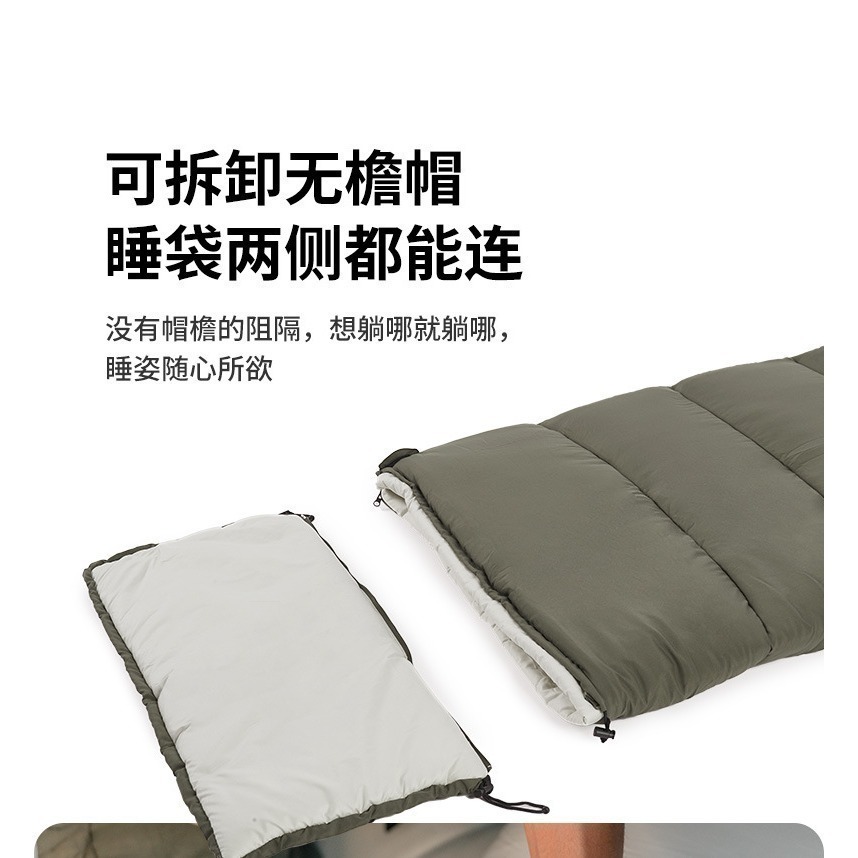 台灣現貨 NH挪客 Naturehike 靈動 LD系列✨帶帽信封睡袋 可機洗拼接 LD150/250/350-細節圖2