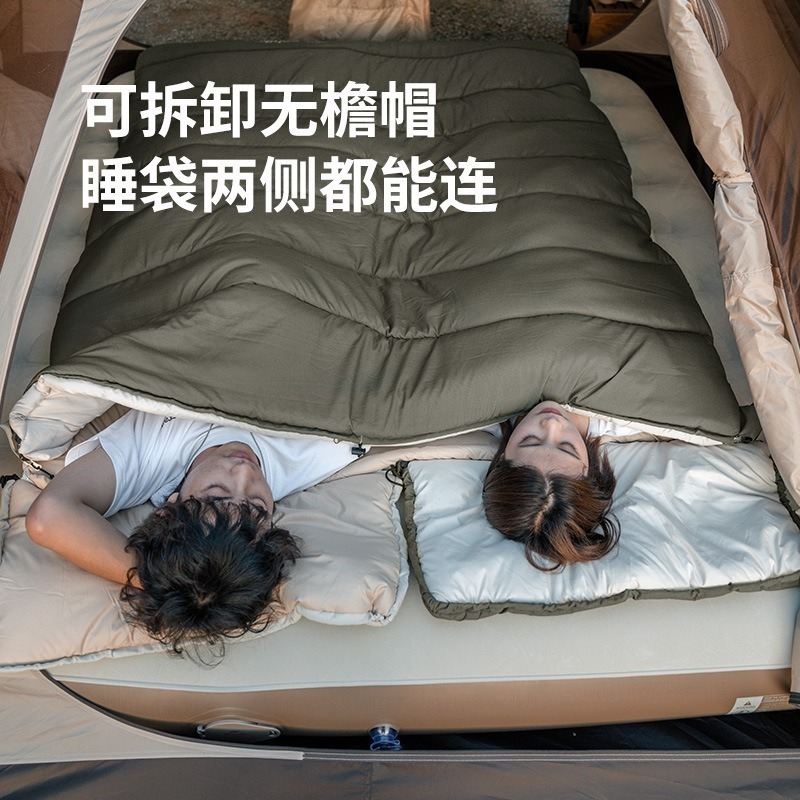 台灣現貨 NH挪客 Naturehike 靈動 LD系列✨帶帽信封睡袋 可機洗拼接 LD150/250/350-細節圖3