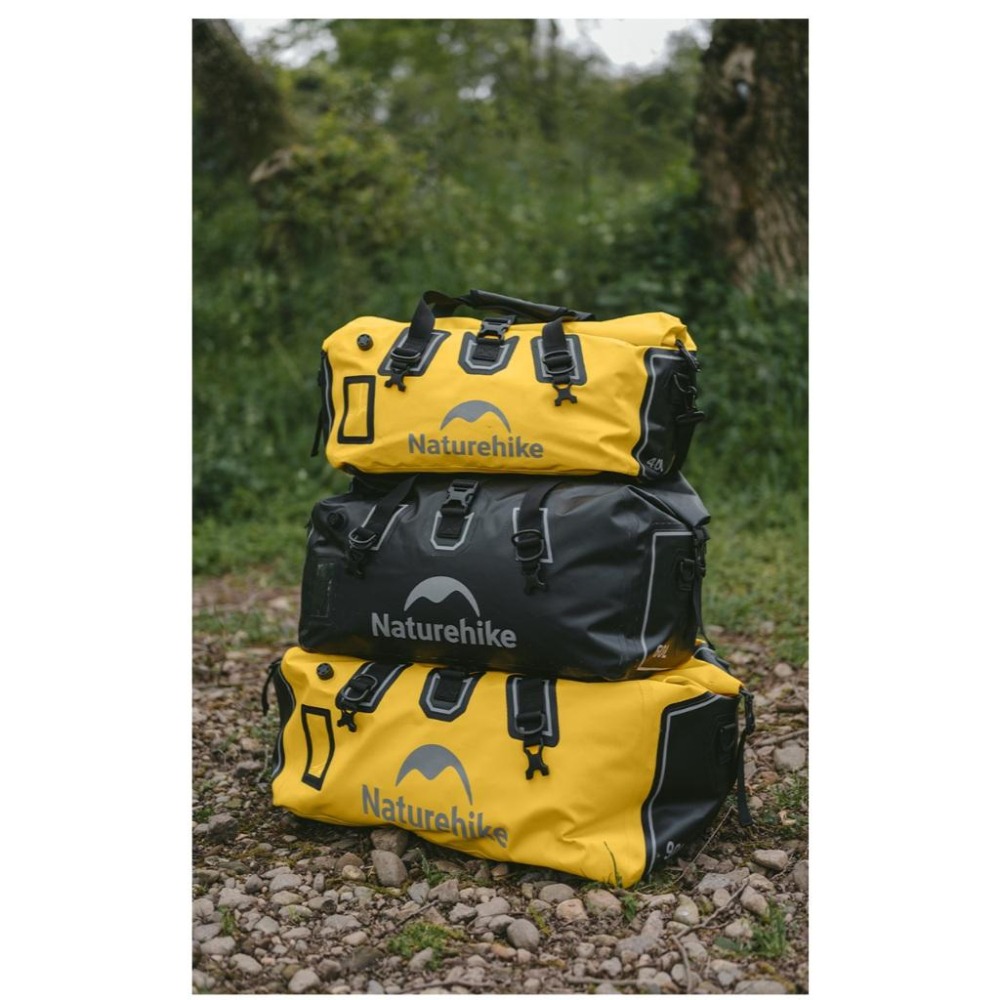行李袋 機車後座包 NH挪客 Naturehike 行旅✨戶外露營乾溼分離行李袋 防水包 機車後座包-細節圖2