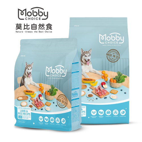 Mobby 莫比 自然食 L25羊肉+米(成犬食譜) 1.5kg/3kg/7.5kg 狗飼料 寵物飼料 成犬