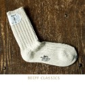 𝗡𝘅ï𝗼 （部分現貨）Beeff Socks 有機棉復古加厚粗線長襪 日系健康環保襪 city boy-規格圖8