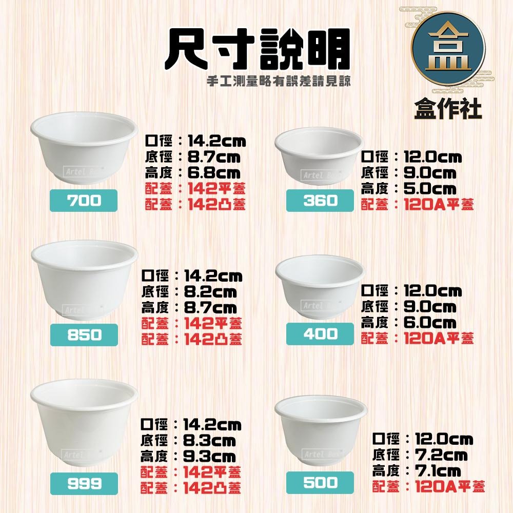 【盒作社】FBM塑膠碗系列[箱購免運]🍱#台灣製造/紙湯碗/可微波餐盒/外帶餐盒/一次性餐盒/環保餐盒/免洗餐具/-細節圖3