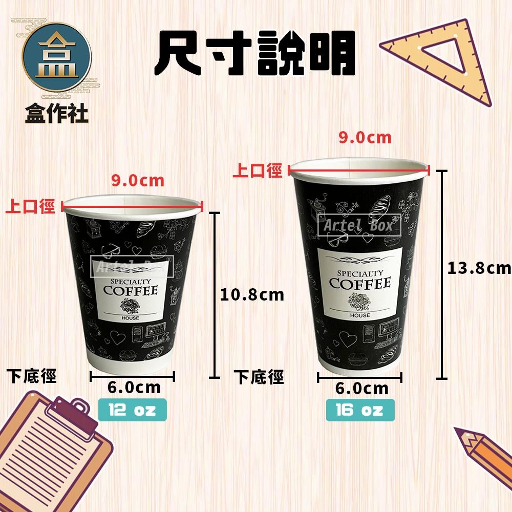 【盒作社】90口徑公版咖啡杯系列🥤#台灣製造/紙杯/外帶容器/飲料容器/環保紙杯/就口杯/飲料杯/減塑杯/免洗餐具-細節圖7