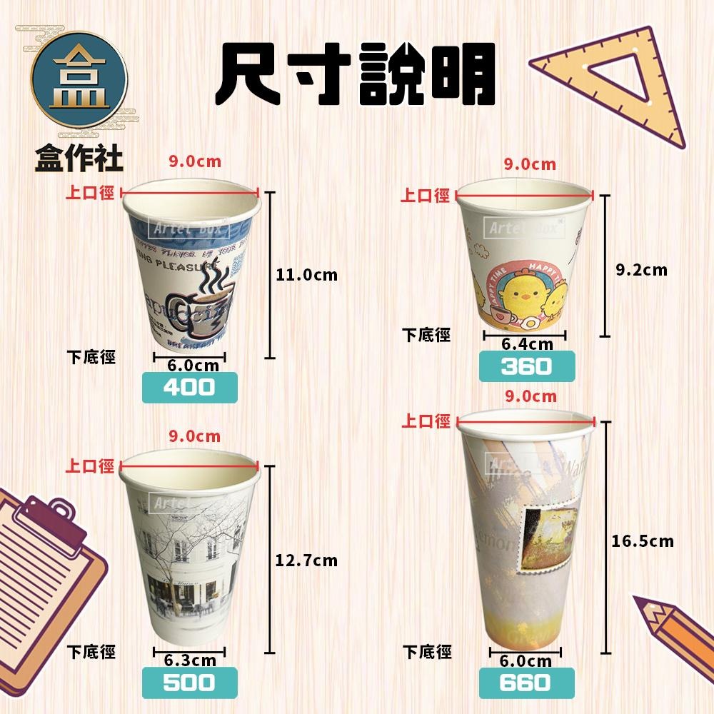 【盒作社】90口徑公版紙杯系列【箱購免運】🥤整箱1000入#台灣製造/紙杯/外帶容器/飲料容器/環保紙杯/就口杯-細節圖4