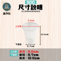 【盒作社】95口徑透明PP杯系列🥤[箱購免運]#台灣製造/塑膠杯/外帶容器/飲料容器/可封膜/就口杯/提袋/杯架-規格圖6