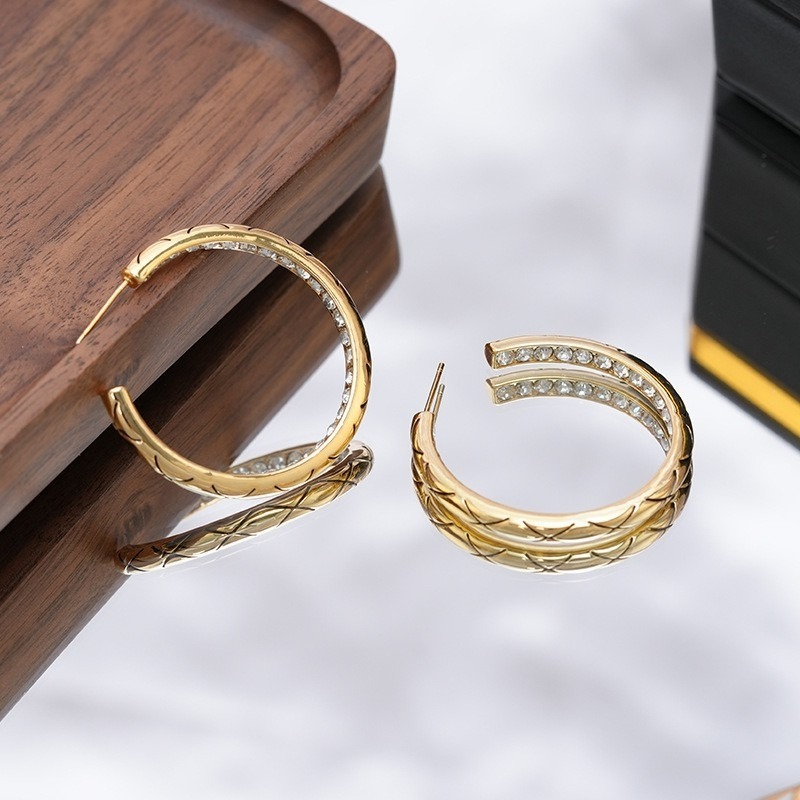 【茉美飾】精品質感C圈純銀耳針耳環-細節圖2