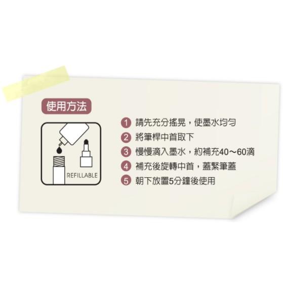 雄獅 RF-PM32 奇異補充液塑瓶 SIBALION 奇異筆 酒精性 補充液 奇異筆補充液-細節圖3