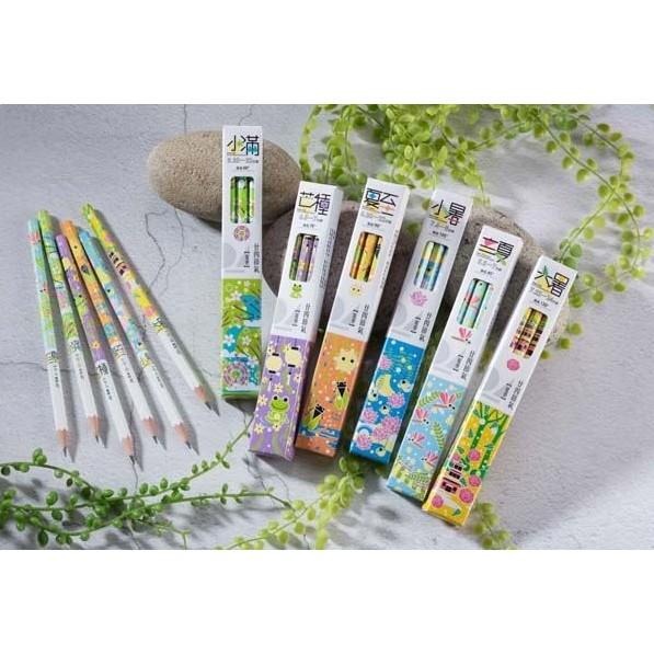 利百代 CB-190、191、192、193、194、195 廿四節氣夏季六角鉛筆 鉛筆 2B 6支 / 組-細節圖2