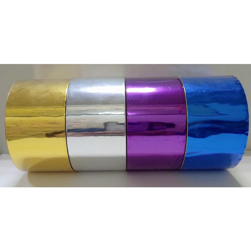 鴻育 彩色晶晶膠帶 48mm 彩色 晶晶 膠帶 8種顏色 大晶晶膠帶 膠帶 鴻昌-細節圖3